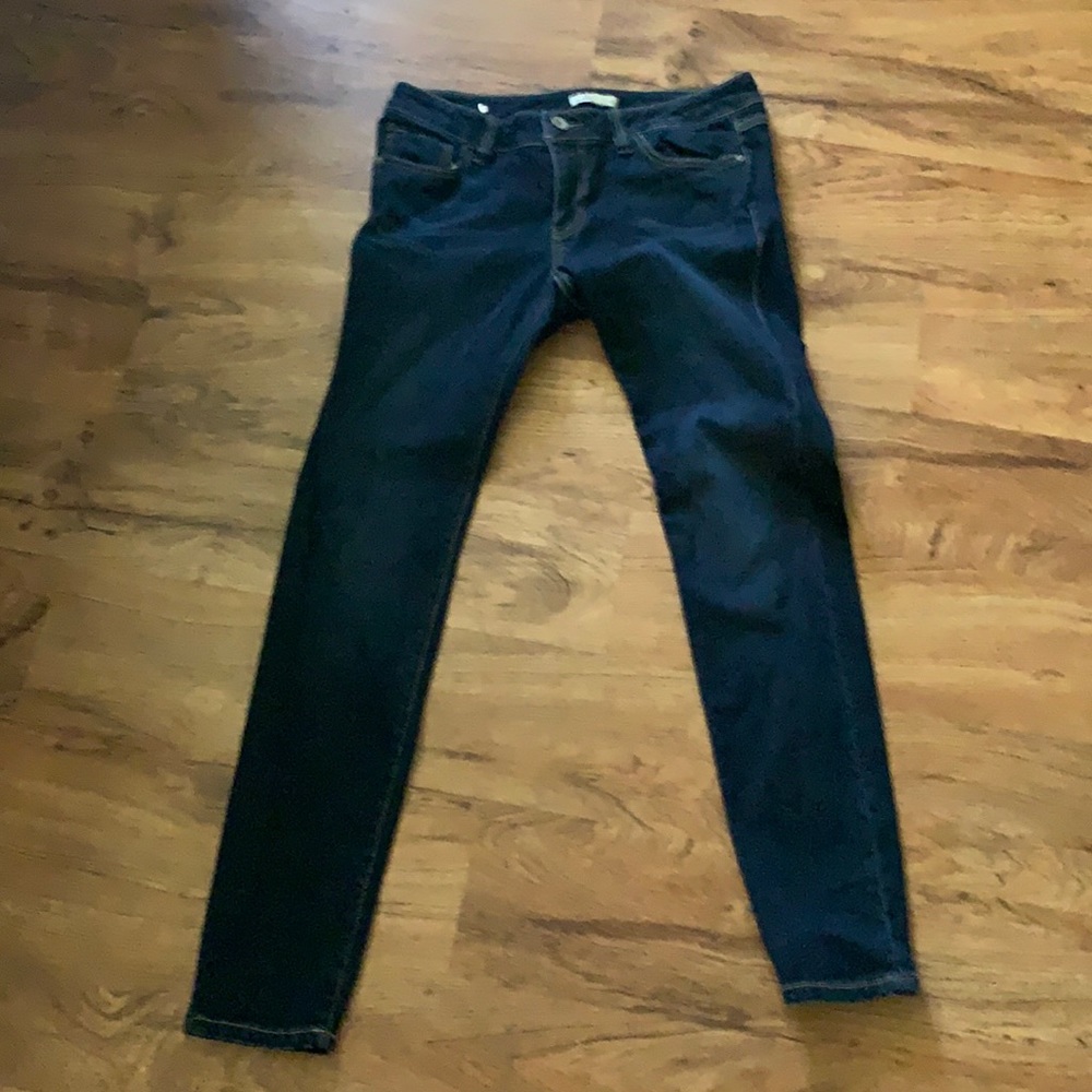 CAbi skinny blue jeans size 8